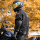 Duhan (DUHAN) D-020 Duhan motorcycle riding suit men's four-season anti-fall motorcycle suit off-road racing suit rider suit black L