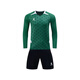 Karmakekarme -Fußballuniform Langhülle Erwachsener Kindertrikot Sport Männer und Frauenwettbewerbstraining Team Uniform Schnell trockener Druck Red XL