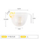 Jidaocook kitchen rice cleaning artifact household baking soy milk egg liquid colander filter cup drain bowl rack rice washing sieve rice basin 900ml full cup 1 liter, scale