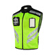 RidingTribe Cycling Tribe Motorcycle Reflective Vest Men's Fluorescent Summer Motorcycle Riding Suit Safety Vest Custom Printed Fluorescent Green Night Reflective/Mesh Breathable Not M