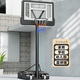 Führender Tiger (Lingpaohu) Kinderbasketball-Rahmen im Freien im Freien Basketball Rahmen im Innen- und Outdoor-Mobilfunkleuter tragbarer Home Basketball-Schuss-Rack Kindermodell 3-8 Jahre (1,5-2,1 Meter)