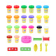 
Disney Princess Colorful Plasticine DIY Cake Dessert Handmade 20 Cup Gifts DS-2602