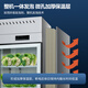 美菱（MELING）四门六门厨房冰箱商用厨房立式冷柜大容量饭店餐饮店后厨不锈钢食堂厨房冰箱两门大冷柜 1390升三门冷藏柜-全铜管