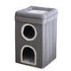 MamyPets double-layer winter warm cat nest cat tree integrated sisal cat scratching board wear-resistant and no dander loss multi-cat family all seasons [multiple cats available freely] Three-layer cat nest