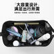 Sac de toile de toilette Qiao Shizi pour hommes voyageant en voyage d'affaires et cosmétiques secs humides Stockage pratique Séparation sec et humide 22 * ​​12,5 * 16,5 cm Vital Orange