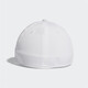 Adidas Baseball Cap Мужская шляпа повседневная классическая классическая бейсбольная крышка для защиты от солнца Комфортное твердое цвет EW4859 Черный черный S/M (54-56см)