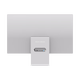 RichVision Future Vision 23,8 pouces 4K Ultra-définition IPS Monitor Apple Powder Screen Type-C65W 10bit Screen de l'ordinateur conçu professionnel RV100MINI Édition améliorée en argent