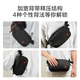 Hergestellt in JD.com Explorer Crossbody Bag Herren- und Frauen -Brusttaschen großer Kapazität Single Schulter -Rucksack Casual Sports Handy Black