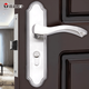 Yili Atom SUS304 stainless steel thickened indoor bedroom door lock lift-lock stainless steel lock body door lock YL-P112 (with B model 9857 double tongue lock body) universal