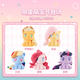 Miniso (Miniso) Little Pony Q Version sitzend Plüsch Puppenspielzeugpuppe