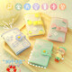 DiXING card bag women's anti-demagnetization certificate bag cute small ultra-thin mini multi-card ID storage bag card holder Green animal-20 card page anti-demagnetization