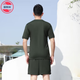 际华融通体能服训练服男夏季体能服短袖圆领运动速干t恤军迷t恤男透气 套装（上衣+短裤） 165-170/92-96