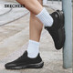 Skechers Vatertag Geschenk Männerschuhe Sommer weicher Sohle leichte Sport -Laufschuhe dicker Sohle atmungsaktives lässige Wanderschuhe 65867