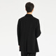 Lilang Light Fashion Herren -Kleidung [Gleiches Model im Einkaufszentrum] Wollmantel Herren Kaschmir Mischung lang Wolljacke Q4dyr509 Black L (170)