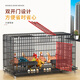 Chicken cage home indoor small large size extra large family chicken cage outdoor balcony encrypted breeding cage chicken cage package one 52*35*42 suitable for 1
