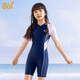 361 children's swimsuit girls girls swimsuit one-piece middle and large children students teenagers hot spring swimsuit