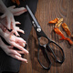 Sanbensheng kitchen bone scissors, all-steel scissors, powerful chicken bone scissors, multi-functional household food scissors, food supplement barbecue scissors, all stainless steel detachable kitchen scissors