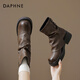 Daphne Maillard Brown Xinjiang Boots Women's Short Boots 2025 New Grassland Desert Outfit Summer Martin Boots