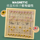 Xiaomuyi Magnetic Ten-in-One Multifunctional Game Chess Flying Checkers Gozi Chess Board Educational Toys Birthday Gift