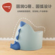 Lamami Sofá para niños Baby Baby Cartoon High Elastic Sponge Leather Girl Girl Princess Asiento Silla de aprendizaje Lamomi701 Fear Blue (recomendado 1-3 años) esponja 49 cm
