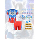 Children's swimsuit boy split Ultraman 2023 new medium and large children 215 years old boy baby swimsuit set G&D swimsuit+swimming cap+swimming goggles+nose clip earplugs 3XL 3XL120-130 cm 50-60Jin Jin equals 0.5 kg
