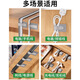 
JD Logistics, cable management with cable storage, fixed and organized cable velcro data cable bundling, black 10 packs