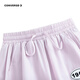 Converse Converse Children's Sports Pantalones de verano Pantalones repelentes de mosquito de verano Pantalones delgados CNVG-WP-F695 Lavender 130/56 [Altura sugerida 116-122cm]