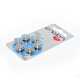 Accesorios de audífonos Originales Engion Motor Ayudor Batería de zinc Batter Battery E10E13E312E675 E13/PR48/1.4V (1 ​​placa)