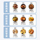 Midea Air Fryer Hogar completamente automática Multifunción Multifunción Freidora eléctrica a gran capacidad Freidora francesa Circulación de aire caliente sin ventana de visualización de la freidora francesa de temperatura de temperatura de doble botón KZE5012 Gran capacidad-4.7L