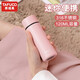 TAFUCO thermos 316 stainless steel long-acting thermal water cup portable coffee cup outdoor palm cup student mini cup [316 stainless steel] T1422 Barbie powder 120ml