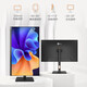Lenovo 27/31.5-inch 4K monitor IPS HDR400 wide color gamut 10bit Type-C65w interface built-in speaker rotating lift professional design editing 31.5-inch computer display screen M3221PL