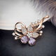 Wind Valley Bird Corsage Brooch 2024 New Fashion Accessories Feminine Luxurious Versatile Personality Exquisite Coat Pin 03