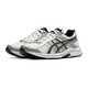 ASICS men's shoes breathable running shoes sports shoes cushioning comfortable running shoes GEL-CONTEND 4 white/silver 43.5