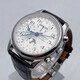 
[Second-hand 99 new] Longines watch men's watch 4/eight-needle moon phase automatic mechanical watch Dial 40/42MM L2.673.4.78.3 40mm new L687 movement