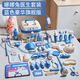 赟娅儿童仿真小医生看病打针过家家玩具医疗箱套装男孩女孩生日礼物 蓝色豪华款