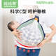 Mom Fruit (org.mama) Baby Strap multifonction horizontale baby baby holding artefact 0-3 ans bébé sculpture bébé à l'extérieur quatre saisons verte - bandoulière réglable [quatre saisons]