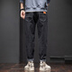 
Keikura jeans men's spring and autumn new straight slim-fitting trousers loose and versatile Harun long pants men 6621 black 30