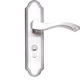 Yili Atom SUS304 stainless steel thickened indoor bedroom door lock lift-lock stainless steel lock body door lock YL-P112 (with B model 9857 double tongue lock body) universal