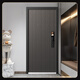 Oudile (oudile) Songya Wood Grain Classe A Porte de sécurité Porte d'entrée Nouvelle charnière lumineuse supérieure + 2150 * 1050 + serrure mécanique
