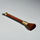 Xiangmingtang Retro Black Sandalwood Pot Keeping Pen Tea Ceremony Six Gentlemen Tea Table Sweeping Brush Kung Fu Tea Set Parts Rosewood Tea Brush Ebony Copper Wood Pot Keeping Pen