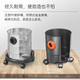 Yili vacuum cleaner industrial household decoration land reclamation cleaning machine super powerful large suction decoration beautiful seam dry and wet blowing bucket type handheld high-power office vehicle multi-function all-in-one machine 12L metal bucket standard model