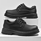 Camel Western Regions Men's Shoes Autumn Leather Workwear Shoes British Style Martin Boots Round toe Low Top Big Head Casual Leather Shoes Black 23008 39