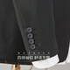 SHANSHAN Shanshan wool suit men's four-season anti-wrinkle slim professional formal suit complete set of business wedding jacket