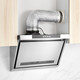 Submarine range hood check valve kitchen check valve smoke valve bathroom check valve flue anti-flow anti-smoke prevention Baojing [new model] one-kitchen and two-bathroom set