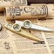 CLARKE original imported Kazoo Kazoo metal khaki niche musical instruments simple and easy to learn [painted style] black trumpet + good gift