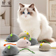 Like pet catnip three mice rocking rope cat toy cat molar stick to amuse the cat to relieve boredom and bite small kittens