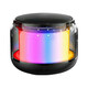 Millions of transactions, colorful glass audio wireless Bluetooth speaker mini portable subwoofer steel cannon, colorful glass top version (HIFI surround + colorful lighting)