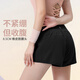 Huigeer rear pocket quick-drying sports shorts for women anti-exposure internet celebrity professional training marathon running three-quarter pants summer style white shorts L