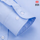 Offenes Shirt Herren Langarm Pure Blue Workwear für Arbeit Business Casual Pure Cotton Free Hot Spring New Style Shirt Männer A3-9930 Langarm 43