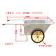 Stainless steel bucket truck dump truck feed cart feed cart farm push cart feed cart construction site grain bucket truck thickened stainless steel 250Jin Jin equals 0.5 kg bucket truck